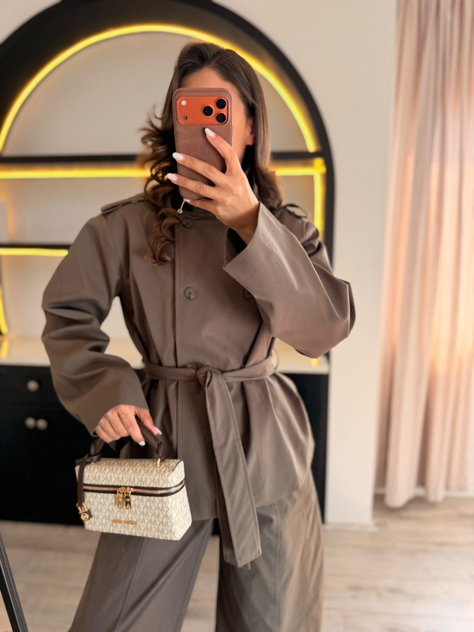 Kahverengi Ceket Pantalon Takım - Görsel 3